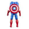 Hasbro Marvel Avengers Epic Hero Series Battle Gear Captain America Action for ages 4 and Superhero Toy Authentic Figure, 4-inch (10 cm) size, up,
