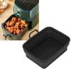 Silicone   Cooker Pot Rectangular Fryer Liner Tray Replacement for Kitchen Cooking Accessories