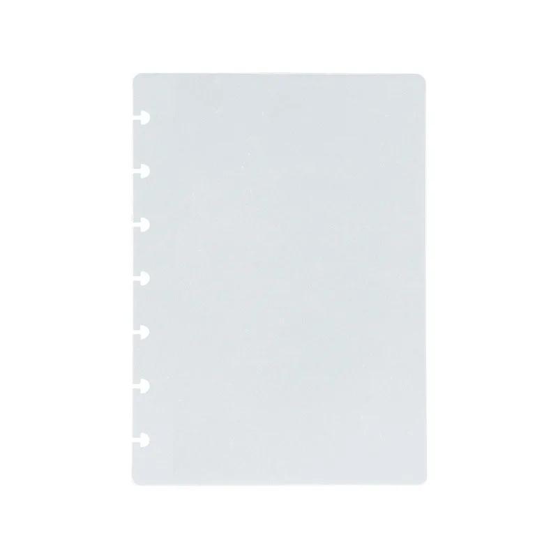 

Обложка для блокнота A5 на грибных отверстиях Fromthenon из ПП/ПУ кожи, на дисках, сменные листы, оболочка для планера, бизнес-канцелярские принадлежности A5 cover only