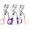 Wide-Angle Sunflower Stainless Steel Eyelash Curler for Natural Curling