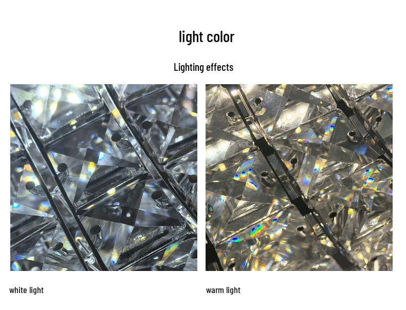 High-End Italian Crystal Chandelier for Living Room, Bedroom, or Restaurant