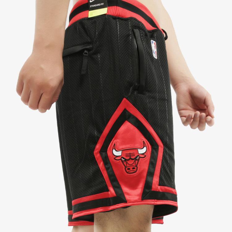 Nike Courtside Statement Edition Basketball Shorts Men Bottoms Black Red AV6608-010
