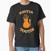 Rootin Tootin Cat Classic T-Shirt T-Shirt Made In US/AUS Size S-2XL Unisex T-Shirt