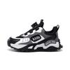Kids Lightweight Basketball Sneakers Girls Boys Breathable Mesh Running Shoes With Rotating Buckle Closure