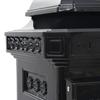 Aluminum Column Mailbox Vintage Style Rust Resistant Black