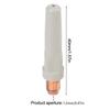 20PCS Non-Stick Coating Welding Tips Metal Welding Torch Accessory Reduces Slag Accumulation 15AK 40*1.2mm