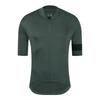 Mens Cycling Jersey With YKK Reverse Tooth Zipper Breathable Quick-Dry Short Sleeve Road Bike Riding