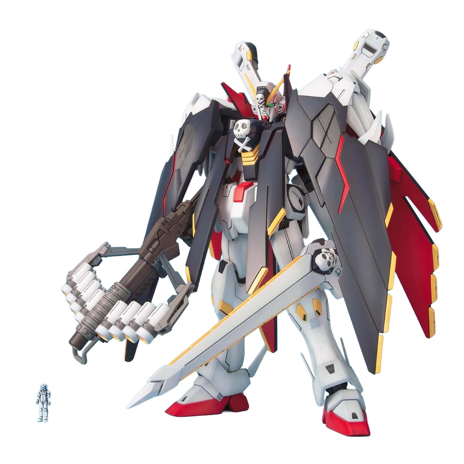 Bandai MG Crossbone Gundam Steel Seven Crossbone Gundam X-1 Full Cross 1/100 Scale Plastic Model Kit