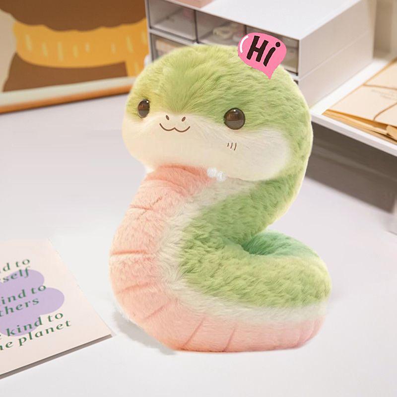Cute Little Snake Plush Toy Comfort Doll Snake Rag Doll Children'S Birthday Gift For Girlfriend 25 Cm