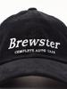 Beams Heart Men's Corduroy Emblem Baseball Cap, Black/Free