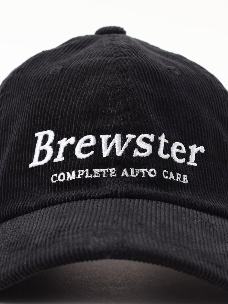 Beams Heart Men's Corduroy Emblem Baseball Cap, Black/Free