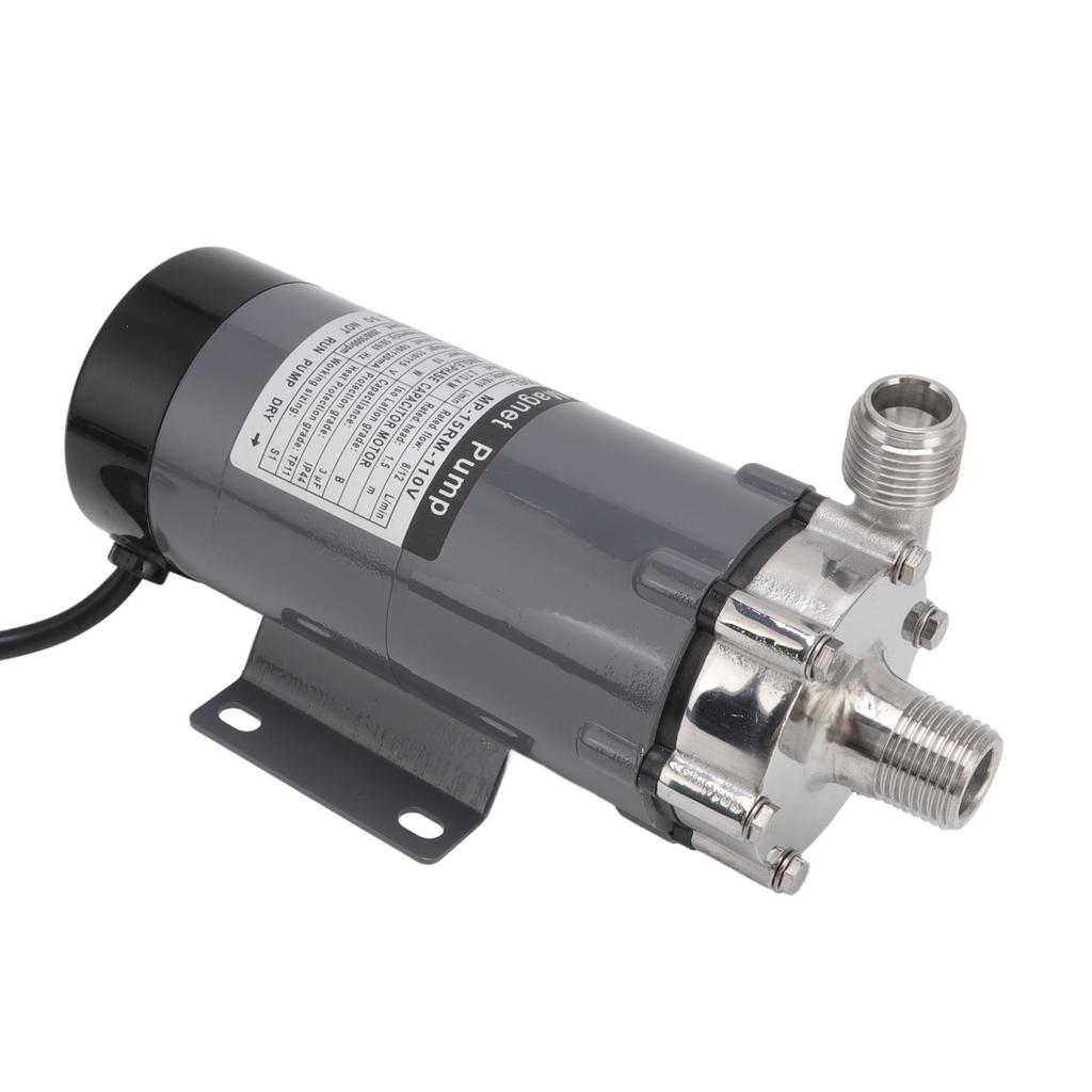 Magnetic Beer Pump Stainless Steel Head Home Brewing System High Temperature Resistance Beer Pump