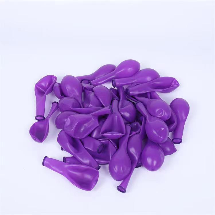 10-Inch Colorful Transparent Crystal Bobo Latex Balloon for Party Decoration