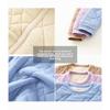 School Uniform Artifact, Children's Warm Underwear with Thick Velvet, Men's Autumn Clothes, Women's Clothing, Warm Clothes for Autumn and Winter