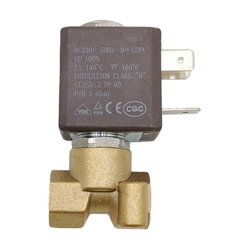Steam Gas Solenoid Water Valves Replacement Electromagnetic Control Valves for Coffee Maker Steam Air Waters Boiler