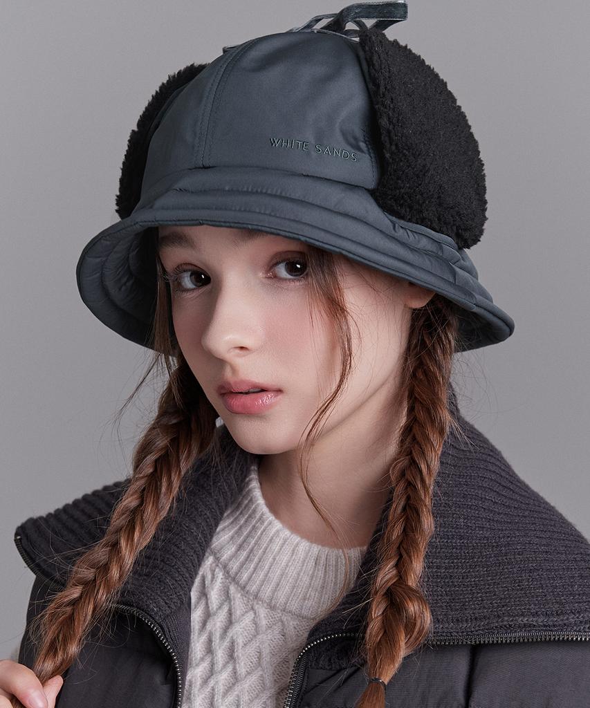 Hwaiteusaenjeu Green Label Padded Ear Hat Luleau (4 Colors)