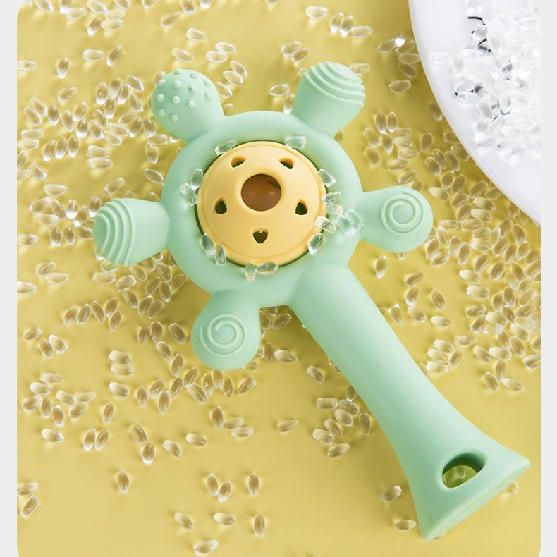 Cross-border Ferris Wheel Silicone Baby Teether and Rattle Toy