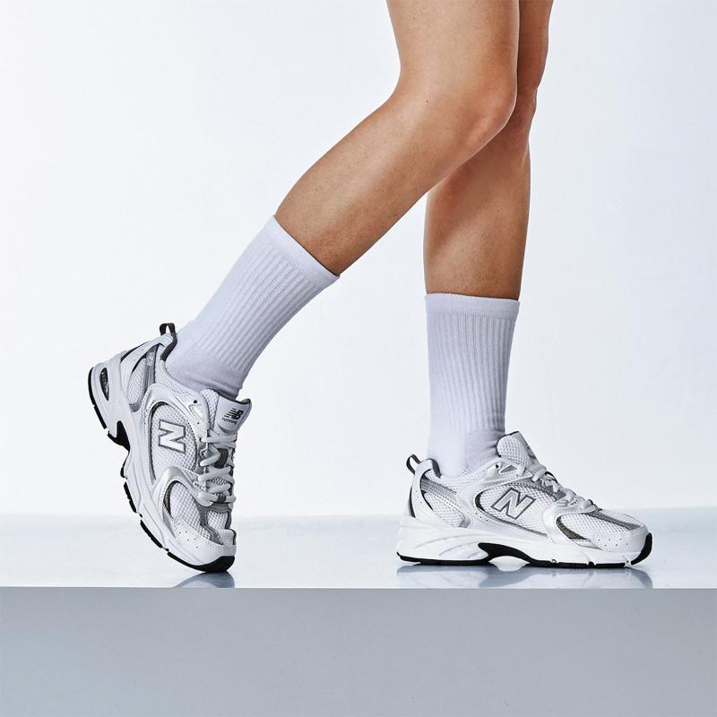 New Balance 530 'White Metallic Silver' Sneakers MR530AD