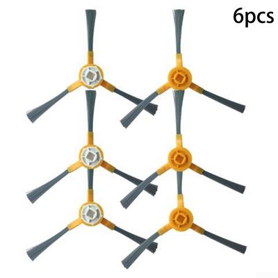 6x Seitenbürsten-Set für IKOHS NETBOT S15 Roboter-Staubsauger-Teilezubehör
