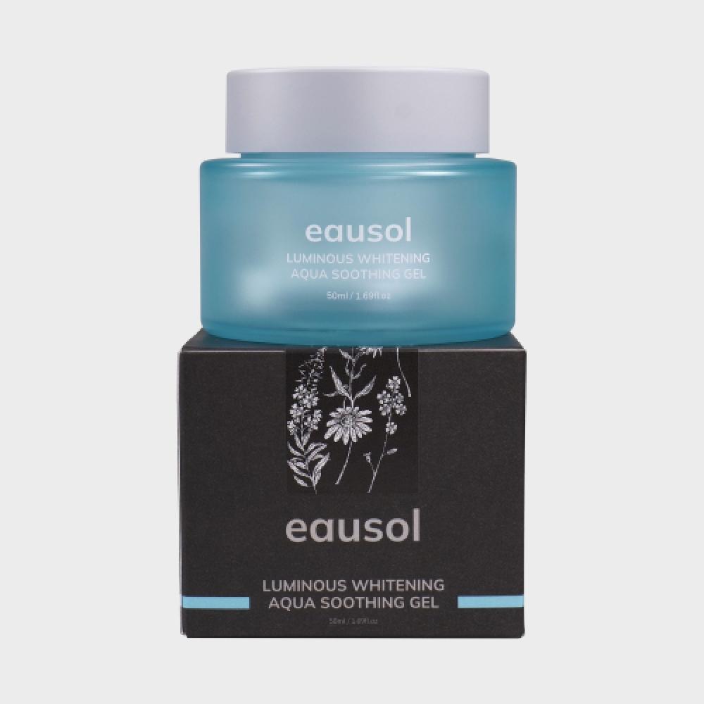 Eausol Luminous Whitening Aqua Soothing Gel 50ml   Whitening Functional Moisture Care Cica  Centella Asiatica Extract  Ingredient