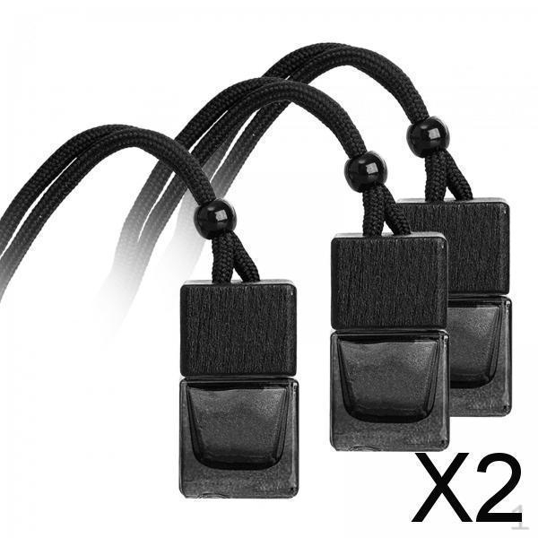 

2x 3 Pieces Car Diffuser Bottles Empty Air Freshener Essential Oils