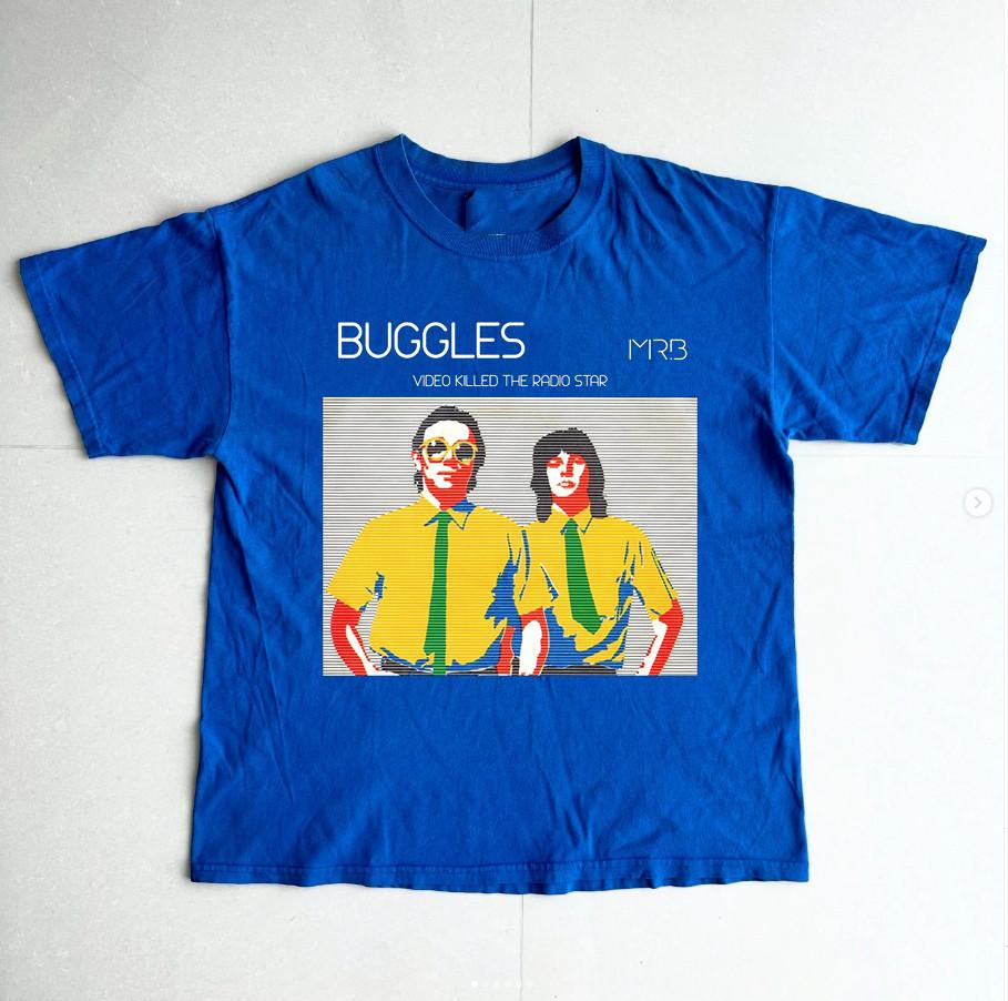 Stream Buggles Killed The Radio Star Cotton T Shirt Unisex T-Shirt L