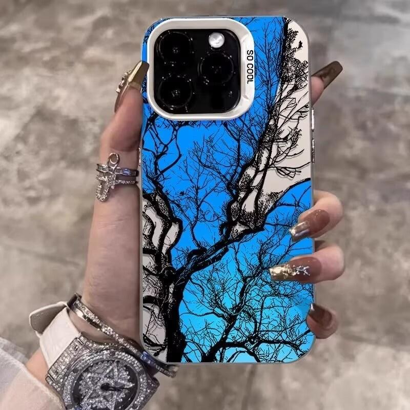 Design Art Beautiful tree Case For Samsung Galaxy A37 A57 A17 A07 A56 A16 A06 A55 A35 A24 A34 A14 A54 A52 A52S A32 A05 A36 Cover Samsung A35 5G