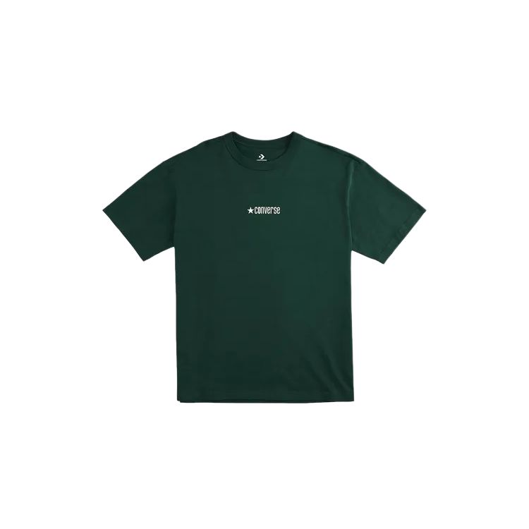 

New Converse T Shirts Men s Green MCH600-EIE S