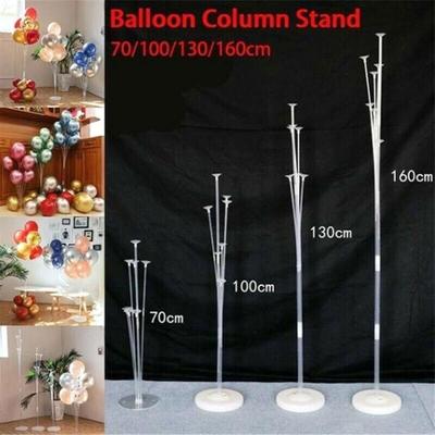 Birthday Decoration Wedding Favors Baby Shower Rack Balloon Support Column Stand Base Tube Sets