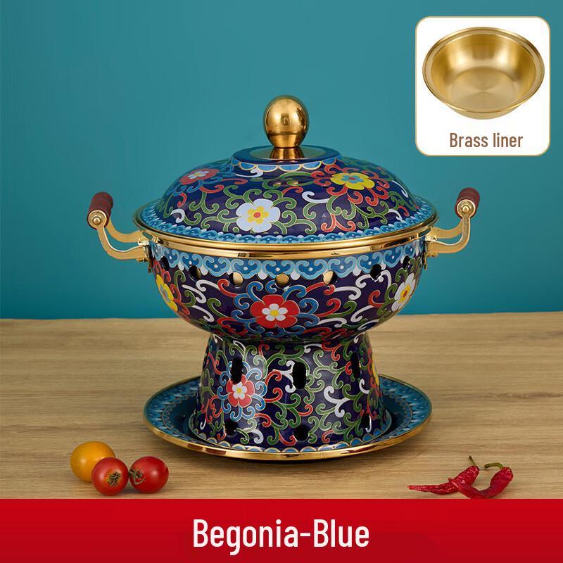 Hanyou Enamel Copper Personal Hot Pot