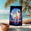 Scoobydoo Dog Portrait Soft Beach Towel Outdoor Vacation Beach Towel Outdoor Absorbent Bath Towel Blanket Beach Towel Beach Towel For Vacation Photos