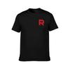 Team Rocket T-Shirt Customizeds Boys Whites Tees Fitted T Shirts for Men