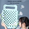 Collapsible Laundry Basket with Carry Handle Portable Punch-Free Clothes Bucket Organizer Wall Mounted for Bedroom and Bathroom