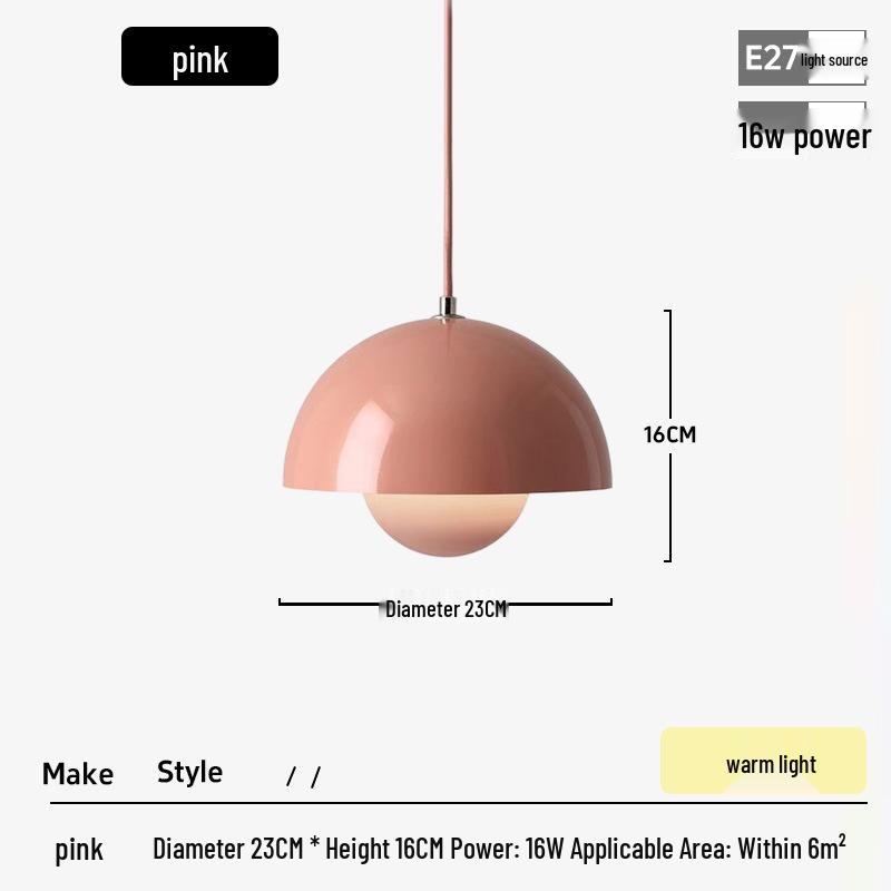 Nordic Minimalist Danish Bud Pendant Lamp for Bar, Restaurant, Bedroom, or Study