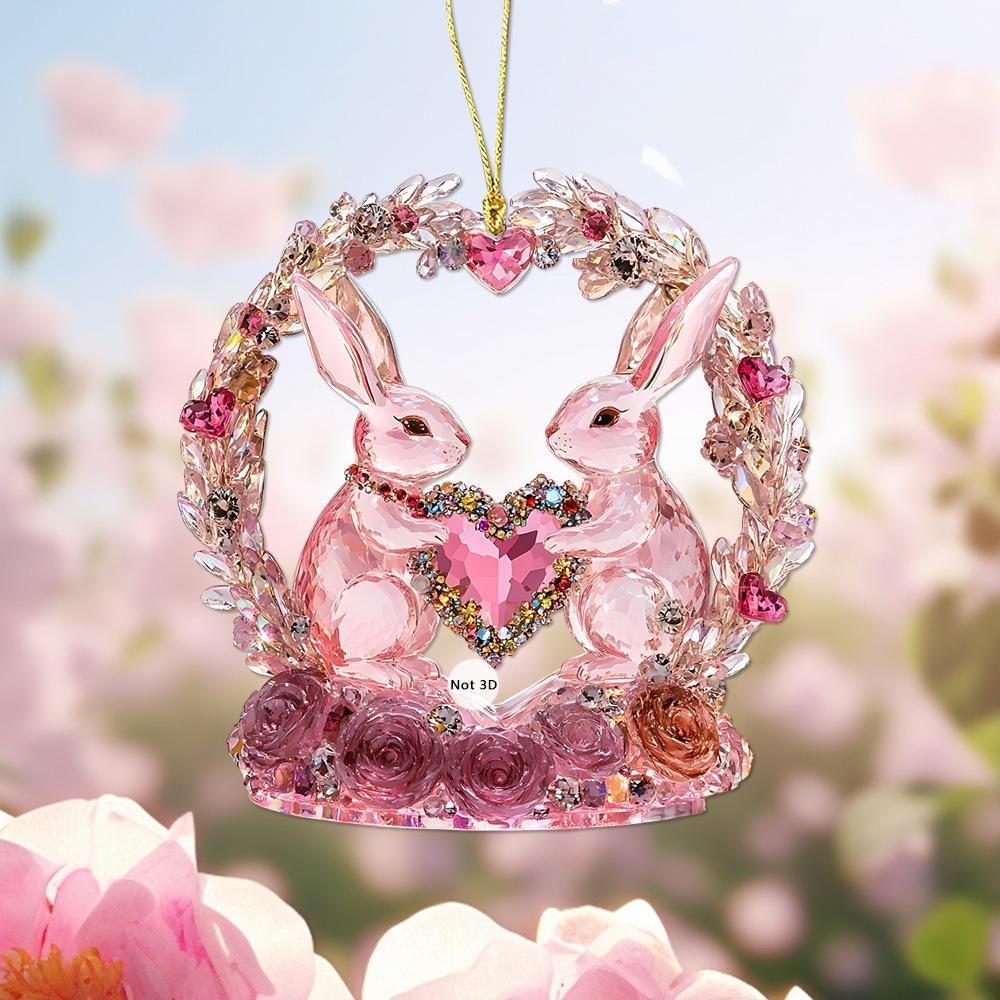 

Mini Elf Angel Key Ring Acrylic Love Pendant Creative Valentine s Day Home Decor Car Key Ring Style7