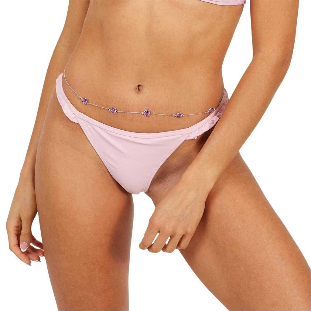 BRAVE SOUL Womens/Ladies Frill Low Rise Bikini Bottoms