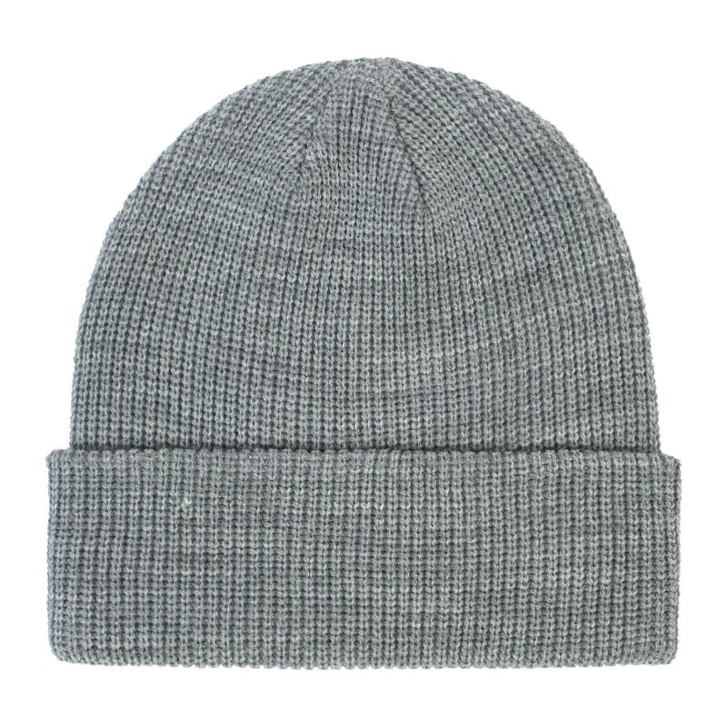 Women Autumn Winter Simple Solid Color Elastic Force Knitted All Match Chic Hat