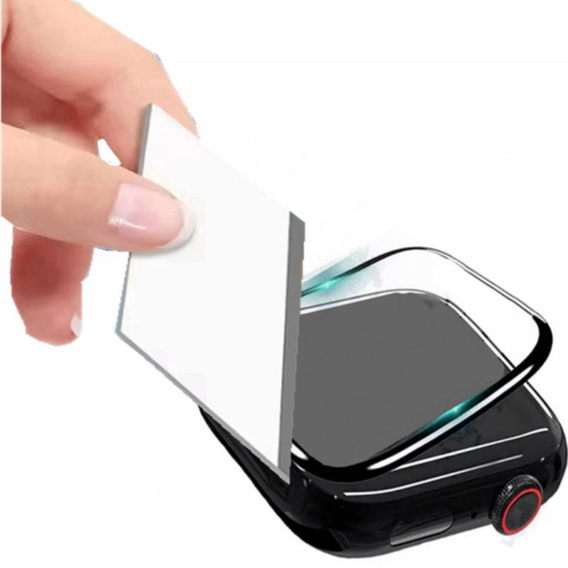 1 cover + 3 Hydrogel Screen Protectors Protector Film For Apple Watch Ultra 44mm 45mm 40mm 41mm 38mm 49mm 42mm 46MM