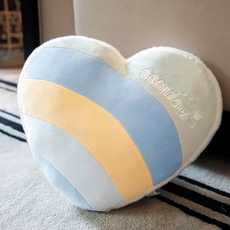 INS HOT Candy Color Cloud Star Plush Pillow Colorful Rainbow Crown Pillow Cushion Sofa Home Decoration Throw Pillow Toy
