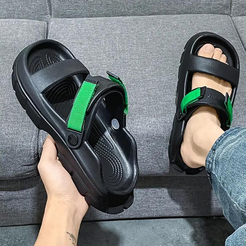 Summer New Anti-collision Slippers Men's Fashion All-match Casual Slippers Comfortable Soft Indoor and Outdoor Sports Sandals