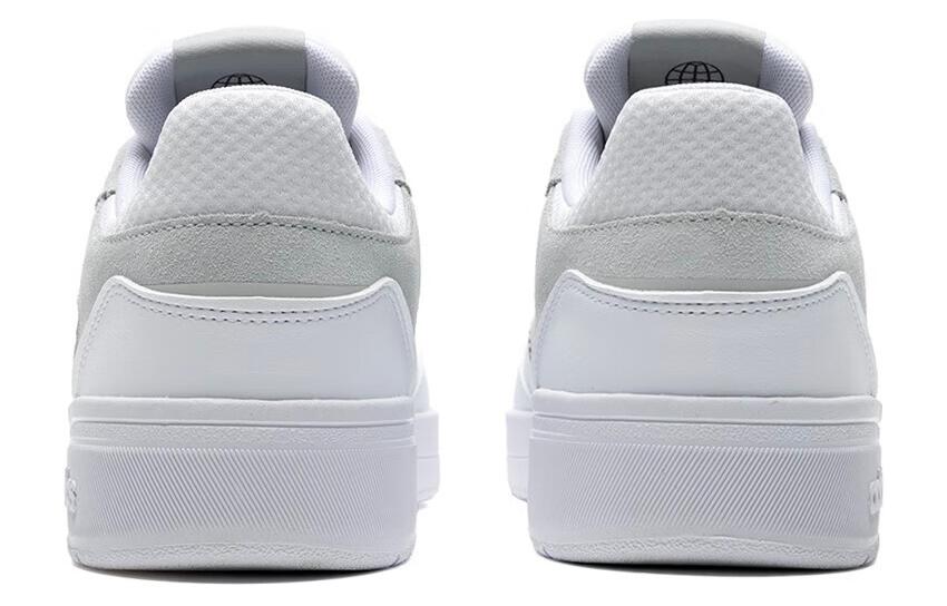 adidas Neo Courtbeat Slip Resistant, Abrasion Resistant, Lightweight Low Top Skateboard Shoes Men's White IG7823