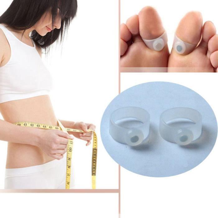 

Silicone Pied magnétique Toe Anneau Massage Keep Fit minceur perdre du poids SEN