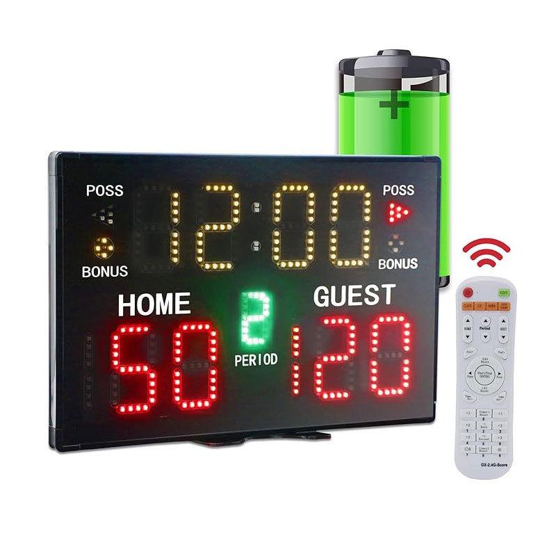 Longchan LED Electronic Basketball Scoreboard with 24-Second Shot Clock