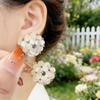 Elegant Leaf Pearl Tassel Earrings: Versatile & Fashionable Design for Gentle Commuting Style.