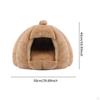 Semi Closed Cat Nest Autumn Winter Bed Kennel Shelter Pet Pets Cave for Kitten Hamster