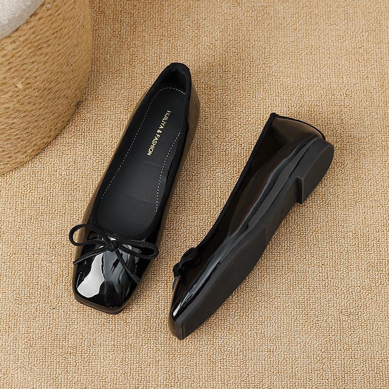 

Fashion Bowknot High Heels French Style Shoes for Women with Hidden Wedge 35