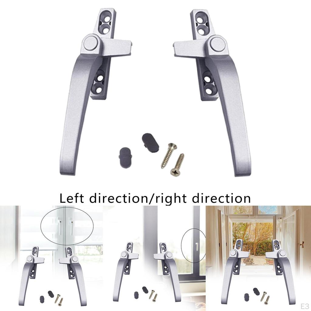 Klíčová klička, Šroubové příslušenství, Dekorativní s klikou se zámkem, Okenní kliky pro