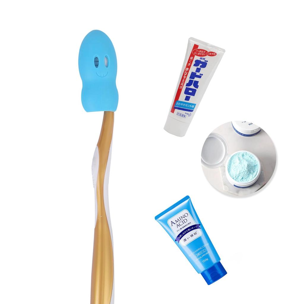 Pureseek Niedliche Kinder Zahnbürstenkappe, Charakter Zahnbürstenkappe, Kinder Zahnbürstenabdeckung, Zahnbürstenetui [Parallelimport]