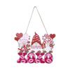 Valentine Tree Ornaments Pink Wooden Valentine's Day Decor Wooden Valentine's Day Decor Delicate and Cute for Doorways Windows