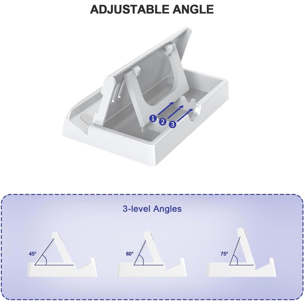 Bază de suport ASUS ROG Ally pentru Steam Deck Suport portabil pentru jocuri Bază de suport pliabilă, reglabilă, anti-alunecare, compatibilă cu Steam Deck/Switch/Telefon